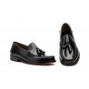 Men's Black Leather Shoes with Leather Sole Castellanos 100464,95 €