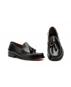 Men's Black Leather Shoes with Leather Sole Castellanos 100464,95 €