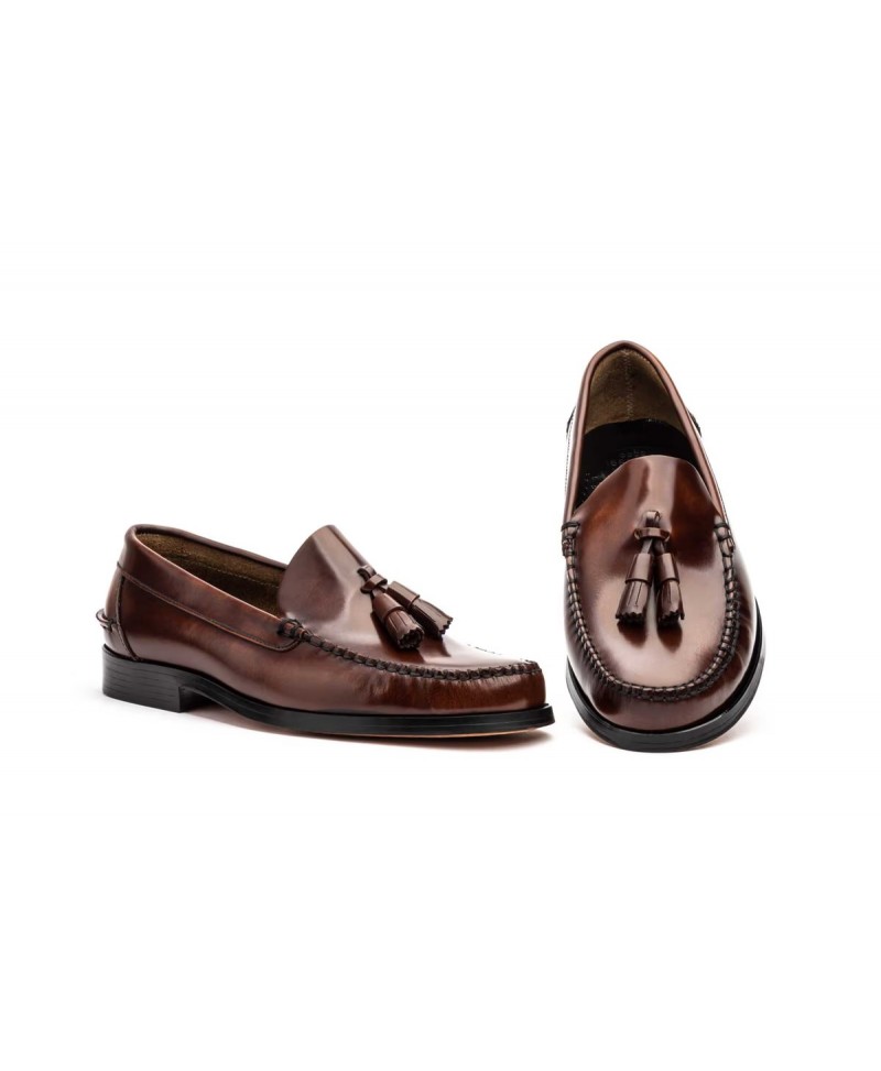 Men's Black Leather Shoes with Leather Sole Castellanos 100464,95 €