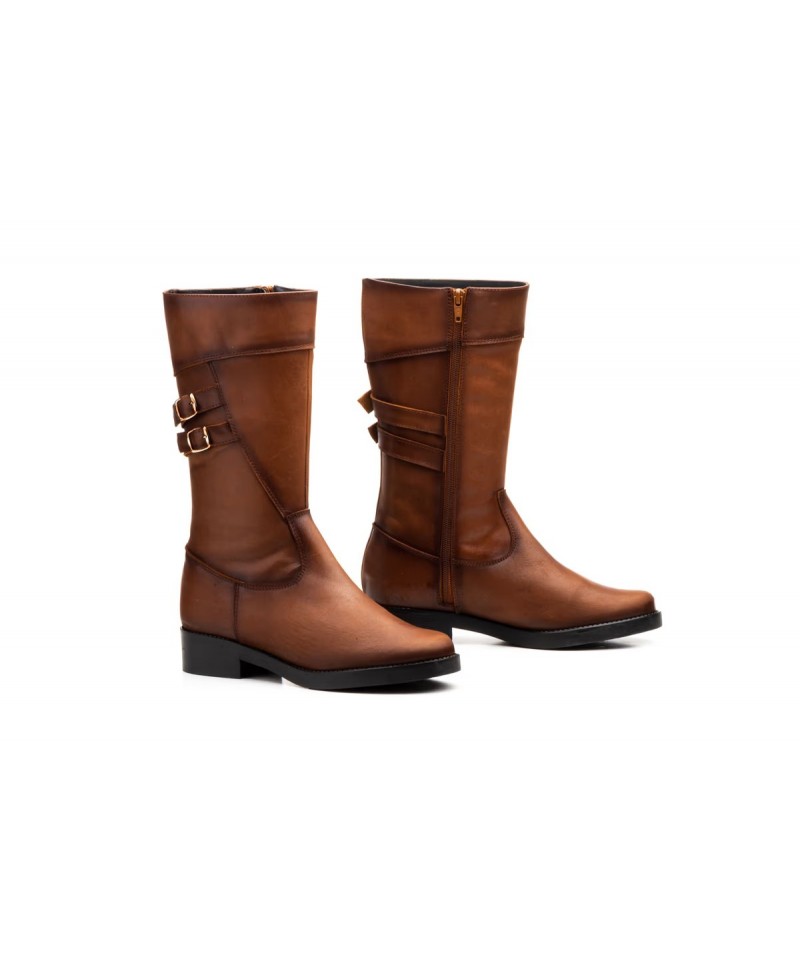 Women's Boot Leather Buckles 101069,95 €