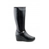 Botas Mujer Piel Negro Cuña 1022 74,95 €