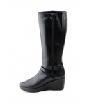 Botas Mujer Piel Negro Cuña 1022 74,95 €