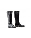 Botas Mujer Piel Negra Cordones 1029 79,95 €