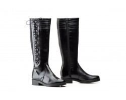 Botas Mujer Piel Negra Cordones 1029 79,95 €