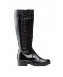 Botas Mujer Piel Negra Cordones 1029 79,95 €