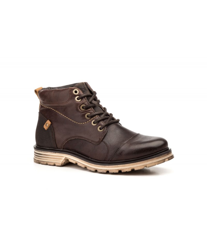 Botín Hombre Piel Forro Borreguillo 11153-B 69,95 €