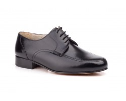 Zapatos Hombre Piel Negro Cordones Suela de Cuero 1147 1147 69,95 €
