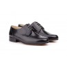 Zapatos Hombre Piel Negro Cordones Suela de Cuero 1147 1147 69,95 €