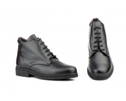 Botín Hombre Piel Negro Cordones Suela Cosida 1156 54,95 €