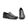 Men's Black Leather Shoes with Elastic Sides 121649,95 €