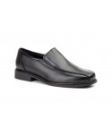 Men's Black Leather Shoes with Elastic Sides 121649,95 €
