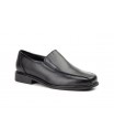 Men's Black Leather Shoes with Elastic Sides 121649,95 €