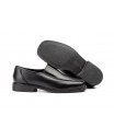 Men's Black Leather Shoes with Elastic Sides 121649,95 €