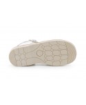Sandalias Niña Piel Blanco Hebilla Flor 1248 44,95 €