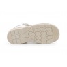 Sandalias Niña Piel Blanco Hebilla Flor 1248 44,95 €