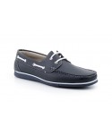 Men's Navy Leather Boat Shoes with Laces 140n49,95 €