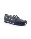 Men's Navy Leather Boat Shoes with Laces 140n49,95 €