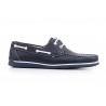 Men's Navy Leather Boat Shoes with Laces 140n49,95 €