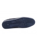 Men's Navy Leather Boat Shoes with Laces 140n49,95 €