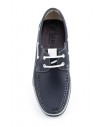 Men's Navy Leather Boat Shoes with Laces 140n49,95 €