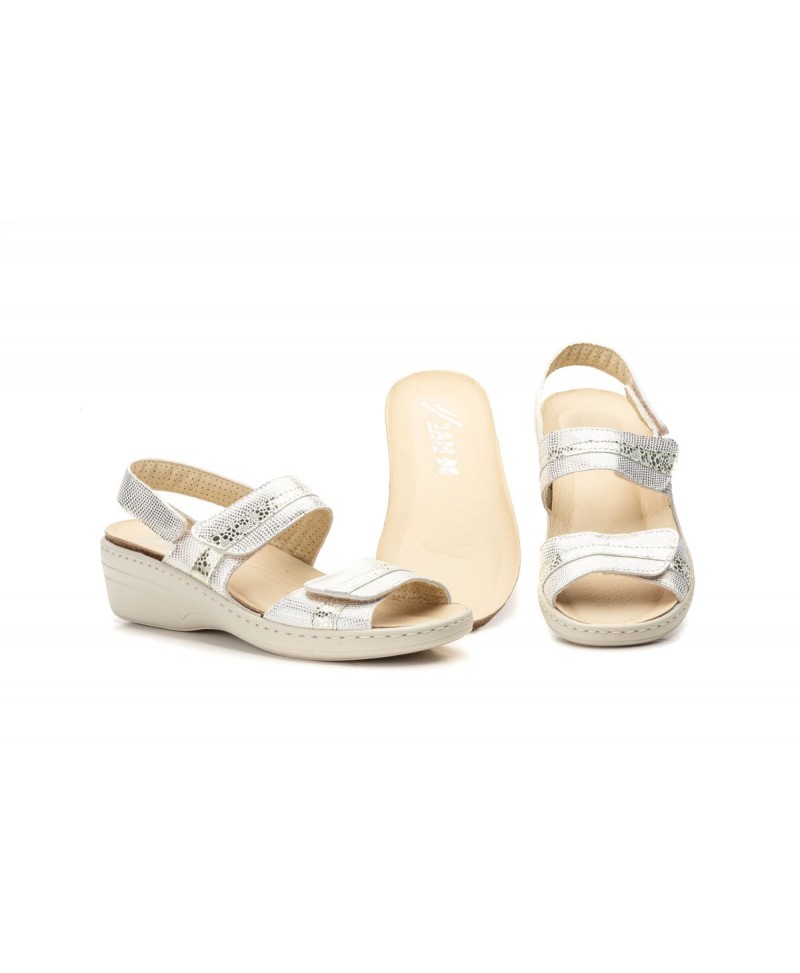 Sandalias Mujer Piel Velcro Plantilla Extraible 15050 Relax 49,95 €