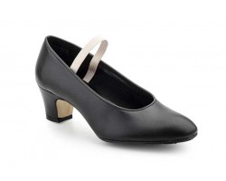 Zapatos Sevillana Profesional Piel Negro Punta Tacón Metálicos Elástico 16 44,95 €