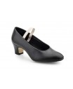 Zapatos Sevillana Profesional Piel Negro Punta Tacón Metálicos Elástico 16 44,95 €
