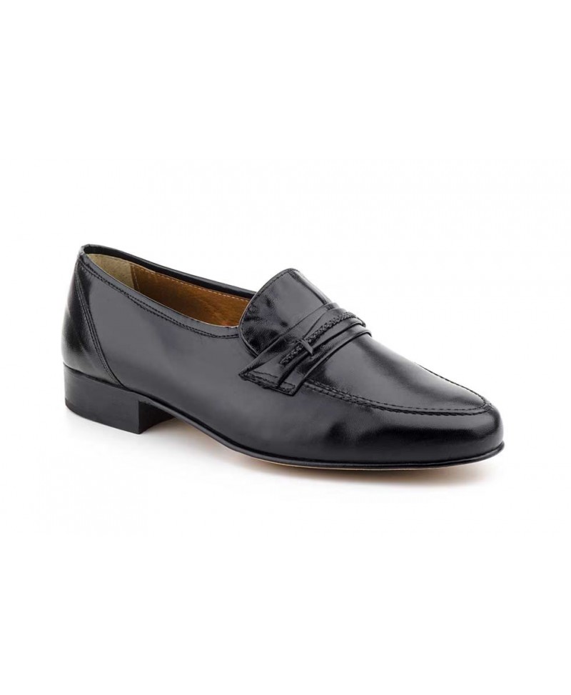 Zapatos Hombre Piel Negro Suela de Cuero 165 165 64,95 €