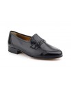 Zapatos Hombre Piel Negro Suela de Cuero 165 165 64,95 €