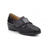 Women's Leather Stretch Fabric Wedge Shoes 170549,95 €