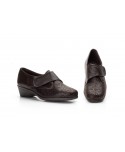 Women's Leather Stretch Fabric Wedge Shoes 170549,95 €