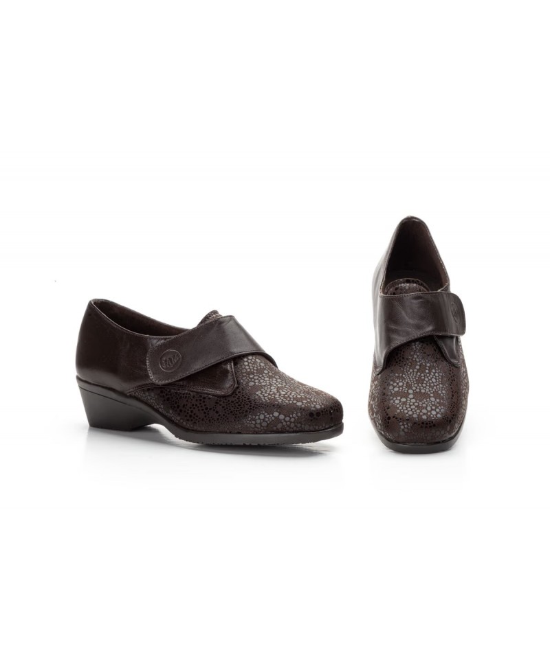 Women's Leather Stretch Fabric Wedge Shoes 170549,95 €