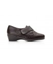 Women's Leather Stretch Fabric Wedge Shoes 170549,95 €