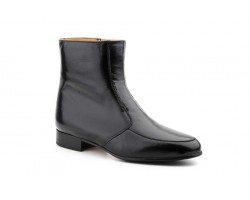 Men's Leather Ankle Boot Black Zip Leather Sole 202169,95 €