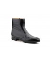 Men's Leather Ankle Boot Black Zip Leather Sole 202169,95 €