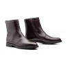 Men's Leather Boots with Zipper and Shearling Lining 204064,95 €