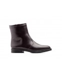 Men's Leather Boots with Zipper and Shearling Lining 204064,95 €