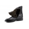 Men's Leather Boots with Zipper and Shearling Lining 204064,95 €