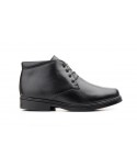 Botines Hombre Piel Negro Borreguillo  220b 54,95 €