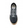 Men's Indoor Football Boots Grey Leather Stitched Sole 25644,95 €