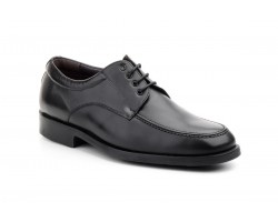 Zapatos Hombre Piel Negro Cordones Ancho Especial 12 2780 69,95 €