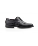 Zapatos Hombre Piel Negro Cordones Ancho Especial 12 2780 69,95 €