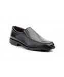 Zapatos Hombre Piel Negro Elásticos Ancho Especial 12 2781 69,95 €