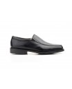 Zapatos Hombre Piel Negro Elásticos Ancho Especial 12 2781 69,95 €
